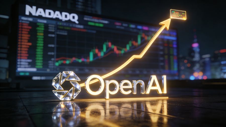 OpenAI拟于2026年第四季度上市估值突破8300亿概念图
