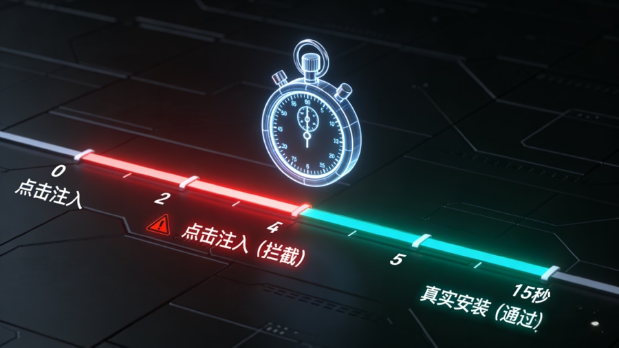 基于CTIT点击安装时差分析识别广告作弊流量技术原理