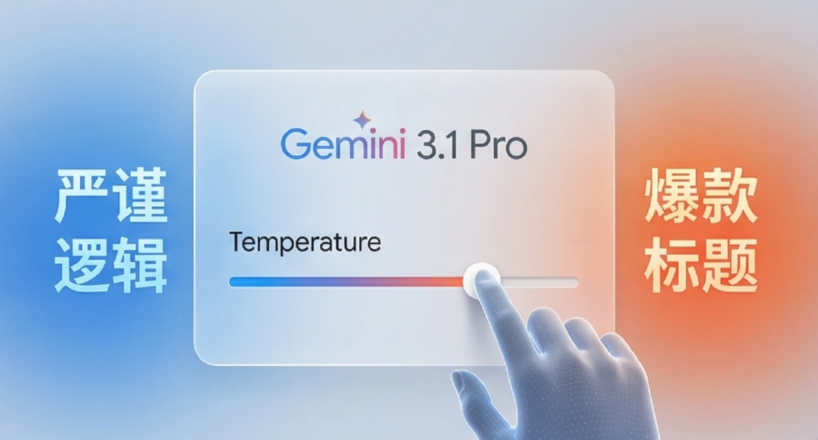 Gemini 3.1 Pro 模型参数调优平衡文案严谨度与创造力
