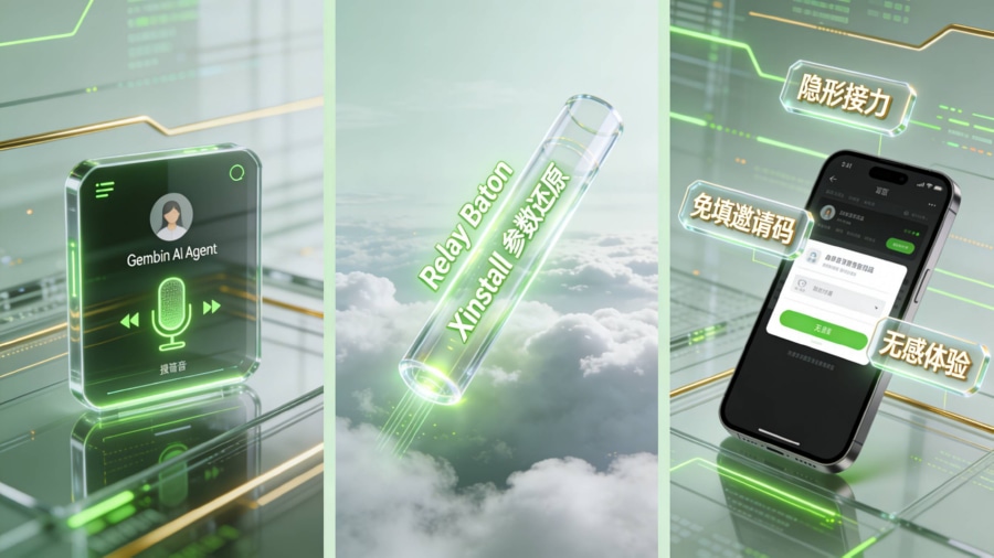 Xinstall参数还原技术在智能体交互场景下的免填邀请码流程图解