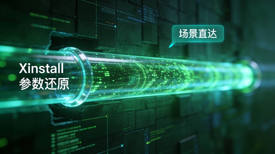 Xinstall参数还原技术实现AI智能体调度下的App无摩擦连接