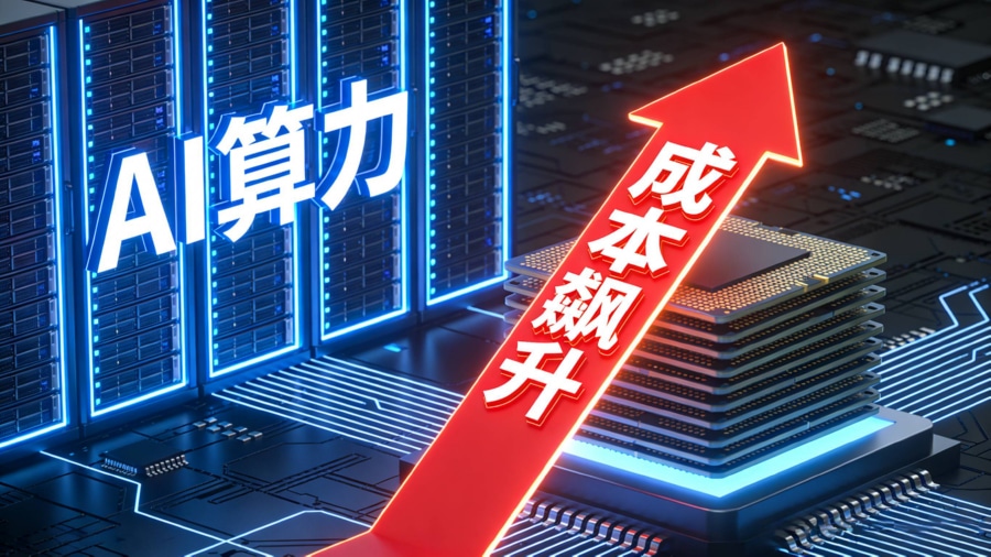 AI服务器抢占产能导致手机存储芯片成本大幅上涨示意图