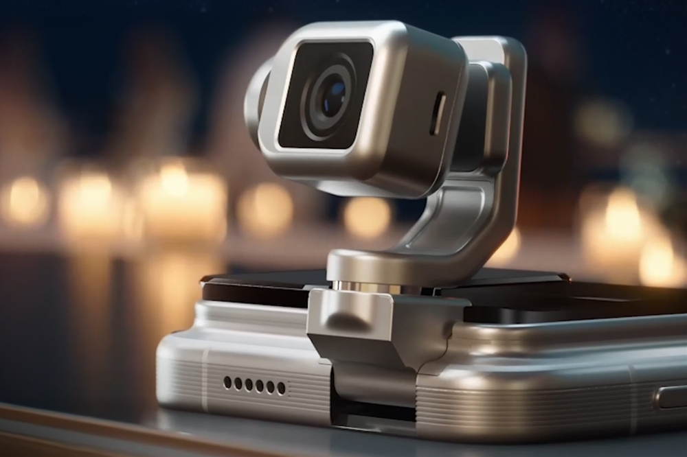 荣耀Robot Phone具身智能机械臂摄像头细节图