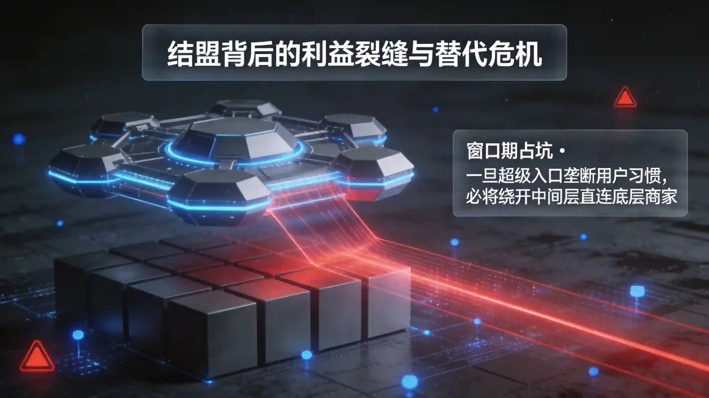 大厂Agent结盟背后的利益裂缝与超级入口绕过服务方的替代危机图