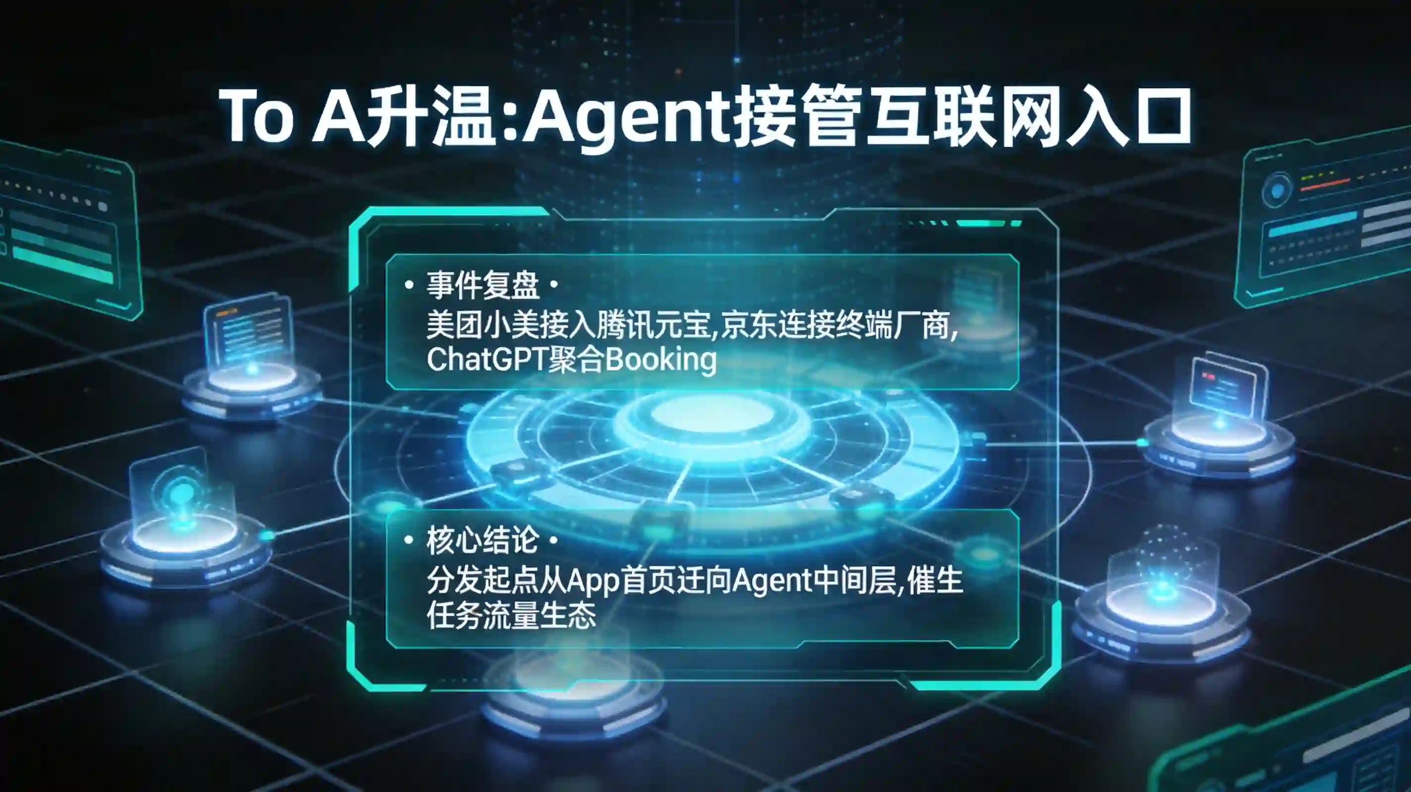 王兴提出ToA概念与大厂Agent结盟重写互联网入口分配规则全景解析图