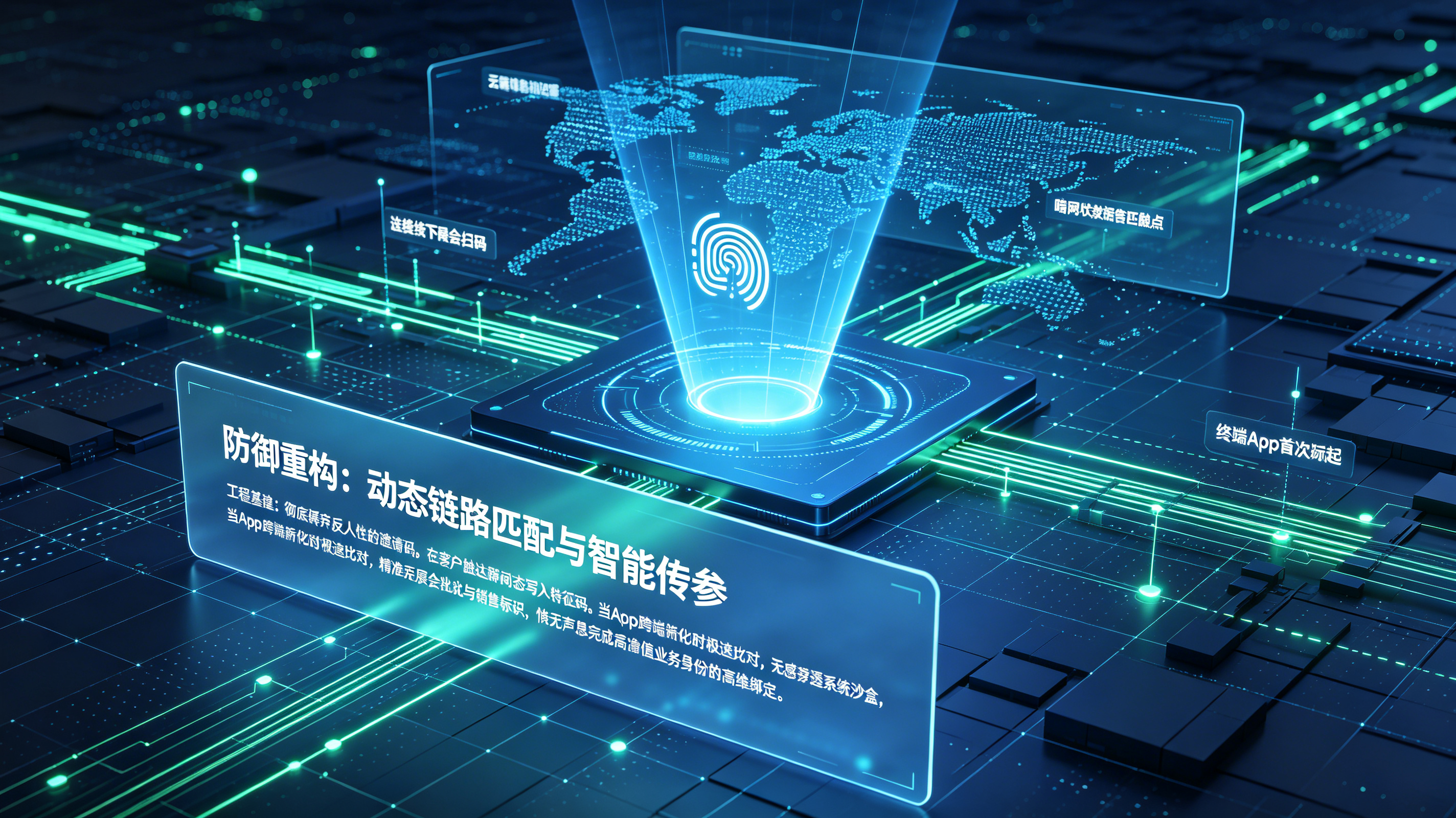 动态链路匹配与底层智能传参网络架构图