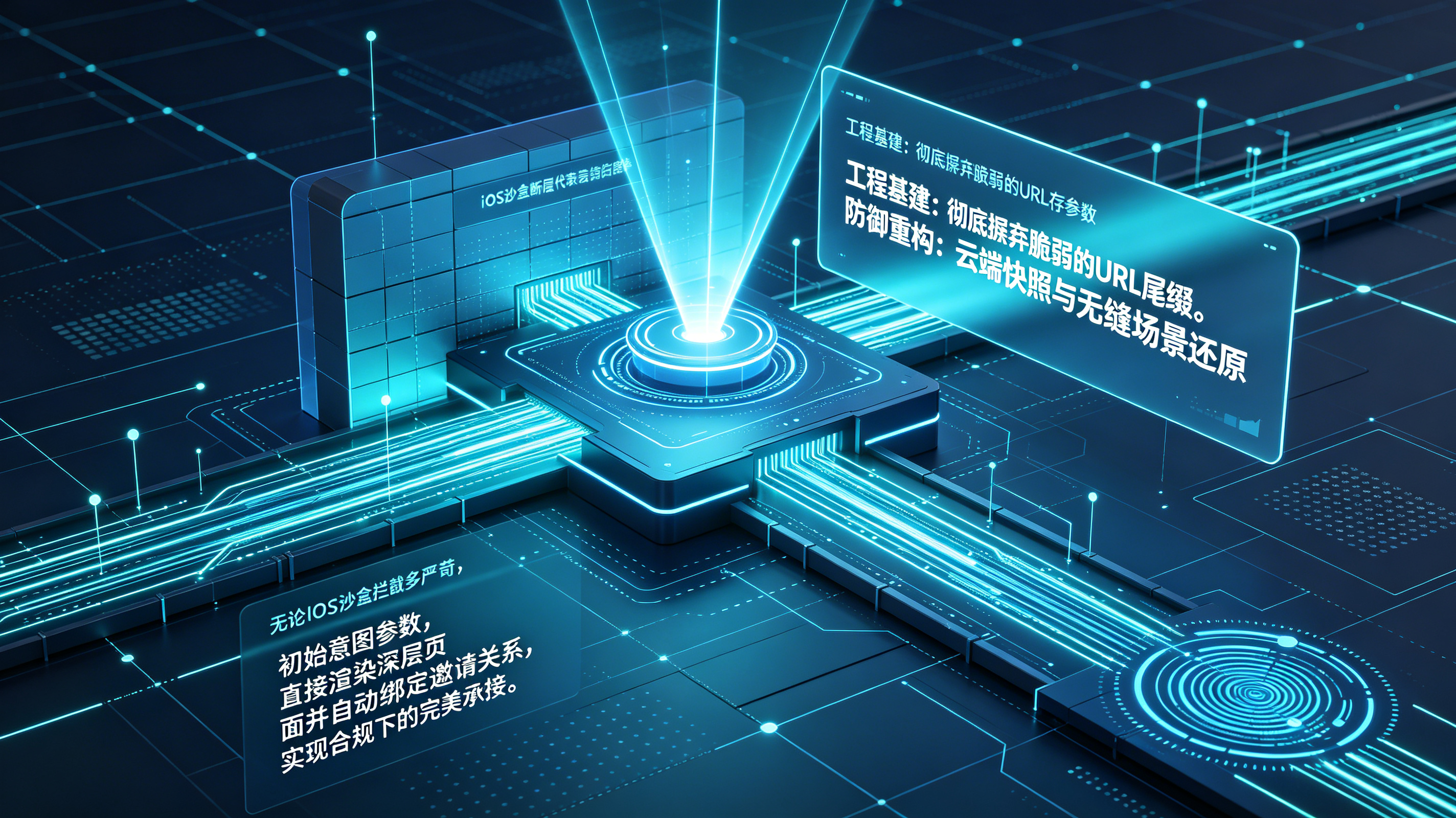 云端指纹匹配与无视平台壁垒的底层智能传参网络图
