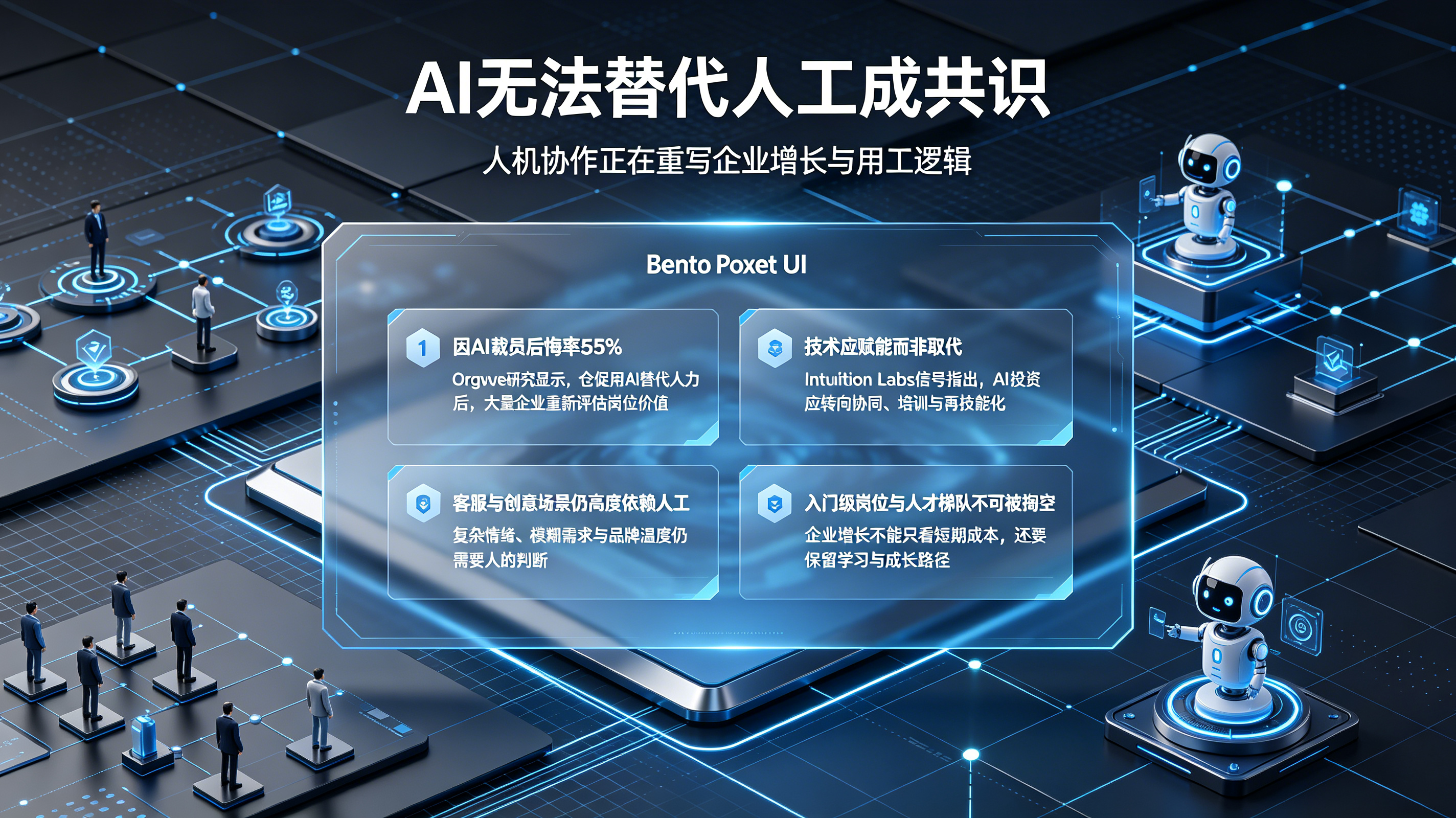 AI无法替代人工成共识人机协作重写企业增长与用工逻辑封面图