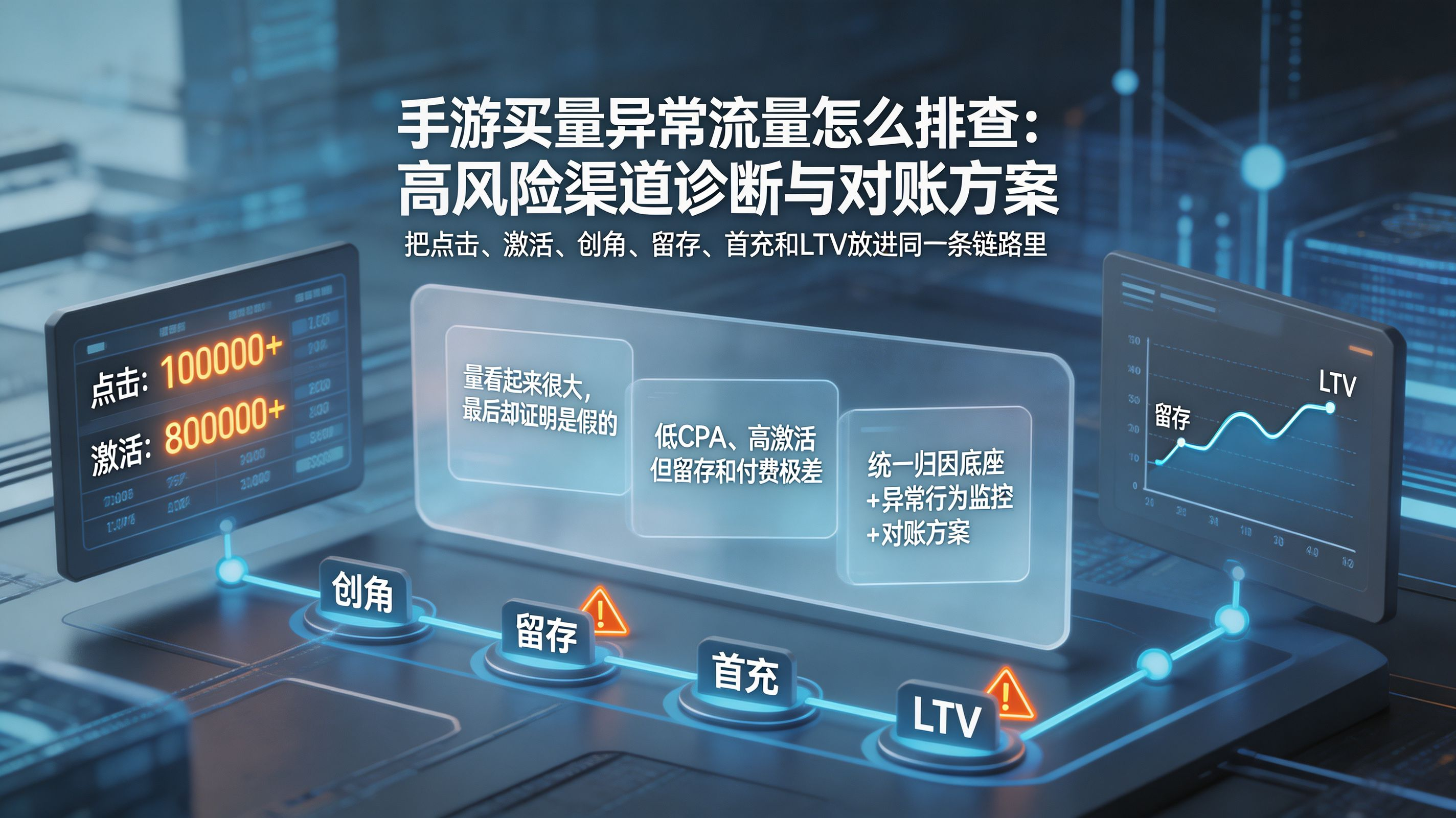 技术路线矩阵 · 平台报表 / 自研规则防作弊 / Xinstall 底座