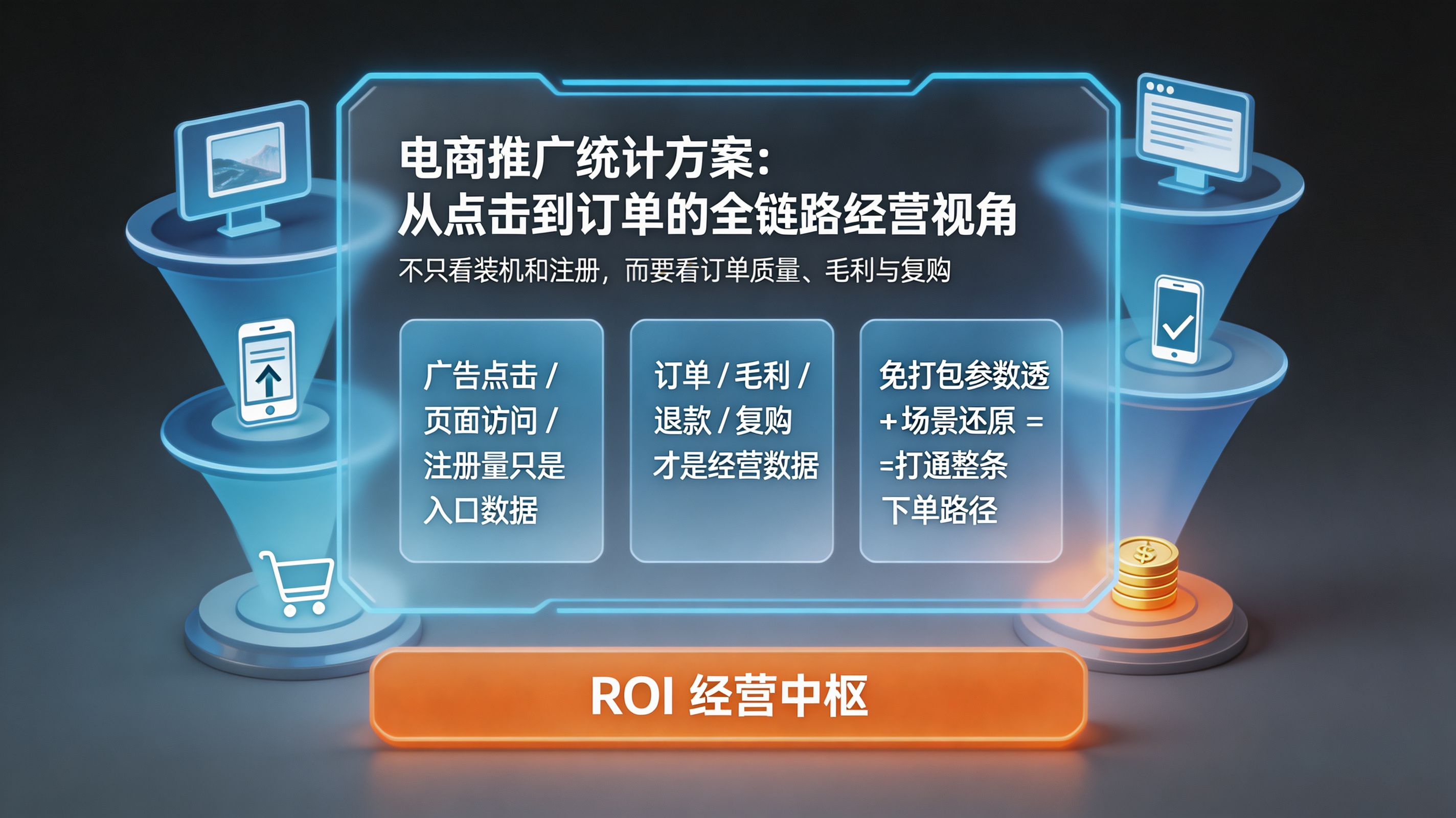 封面 · 电商推广统计从“看表”到“看经营”