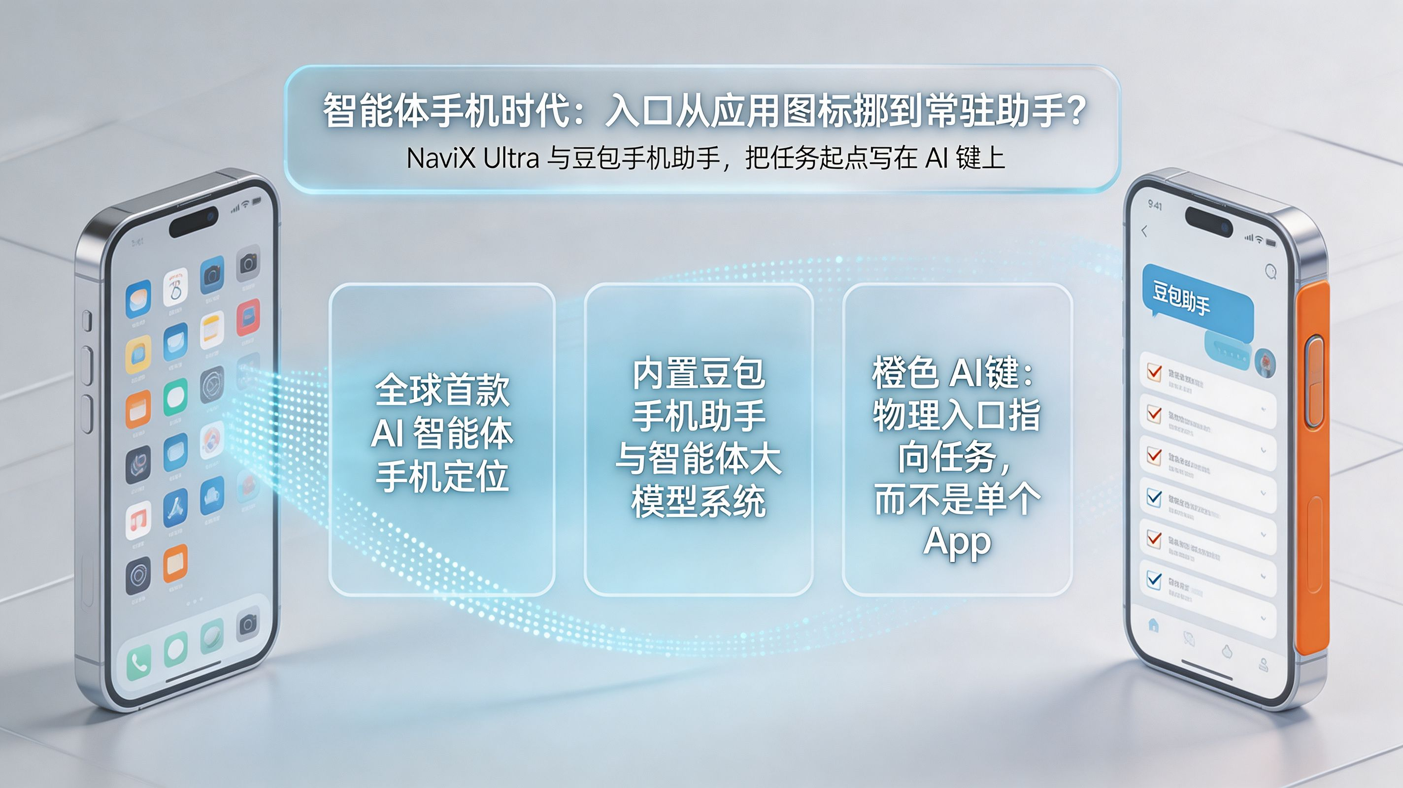智能体手机:入口从应用图标迁移到常驻助手