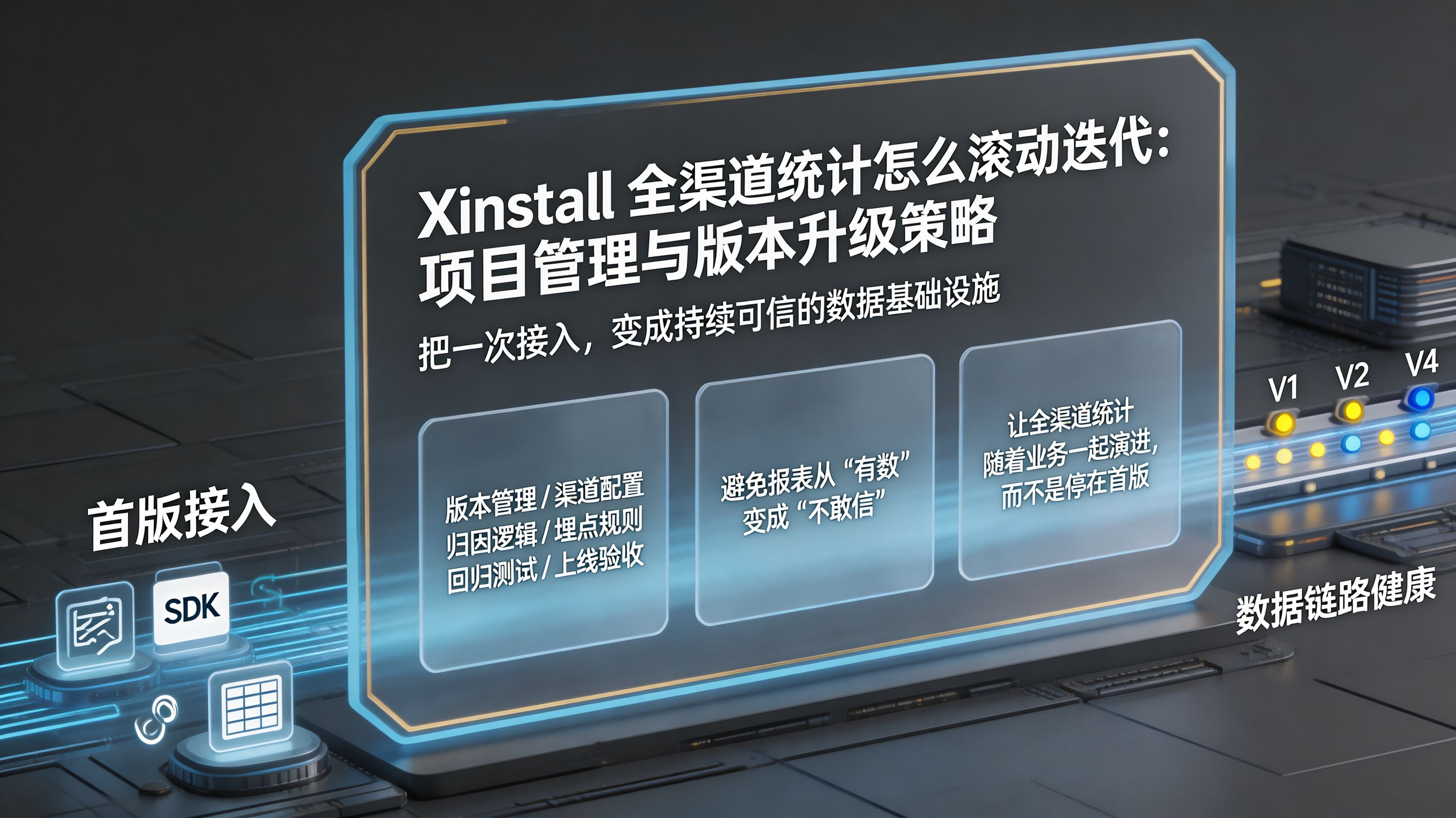 全渠道统计从&ldquo;一次接入&rdquo;到&ldquo;持续迭代的数据基础设施&rdquo;