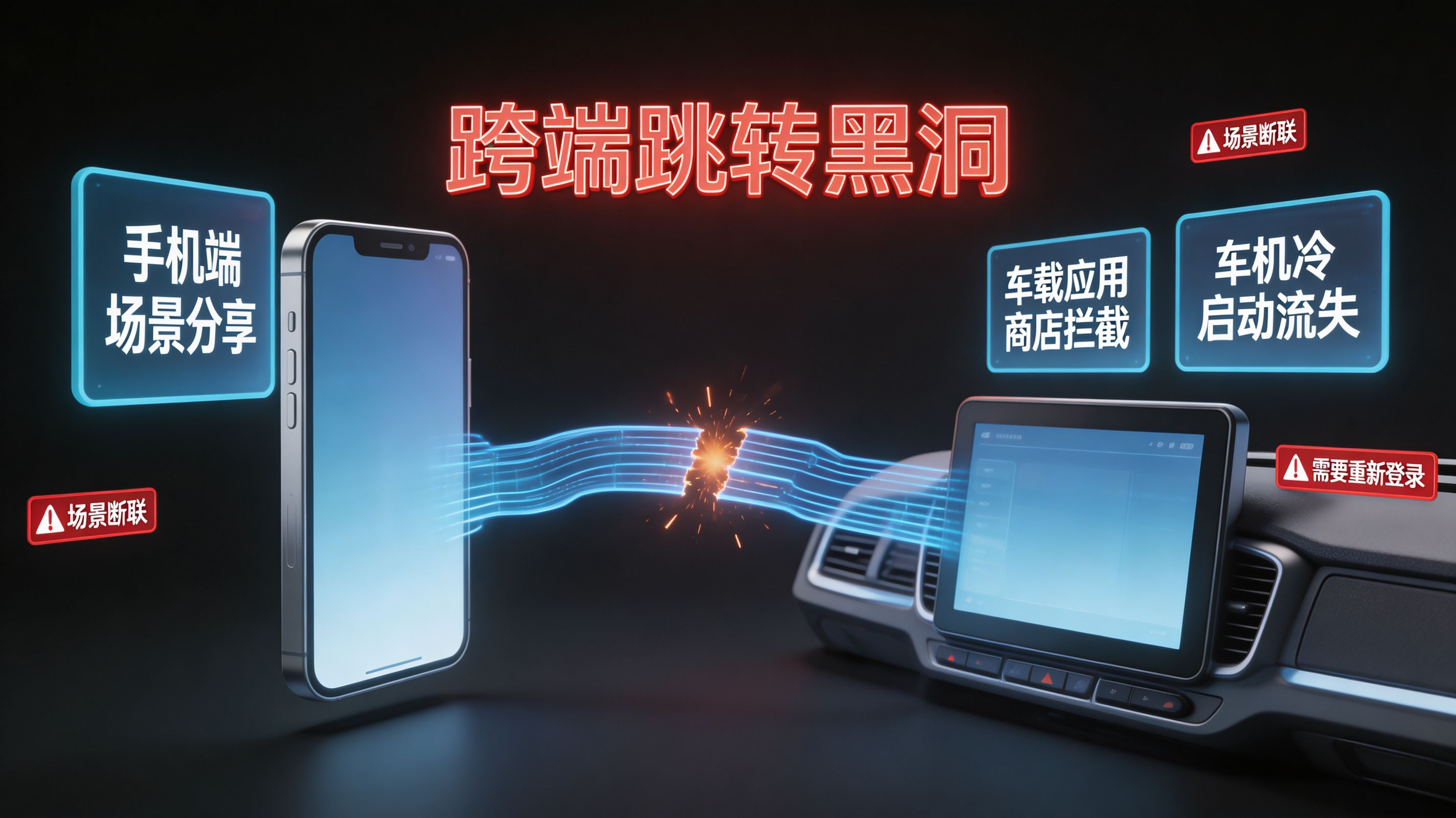 跨端应用割裂｜手机与车机的跳转黑洞