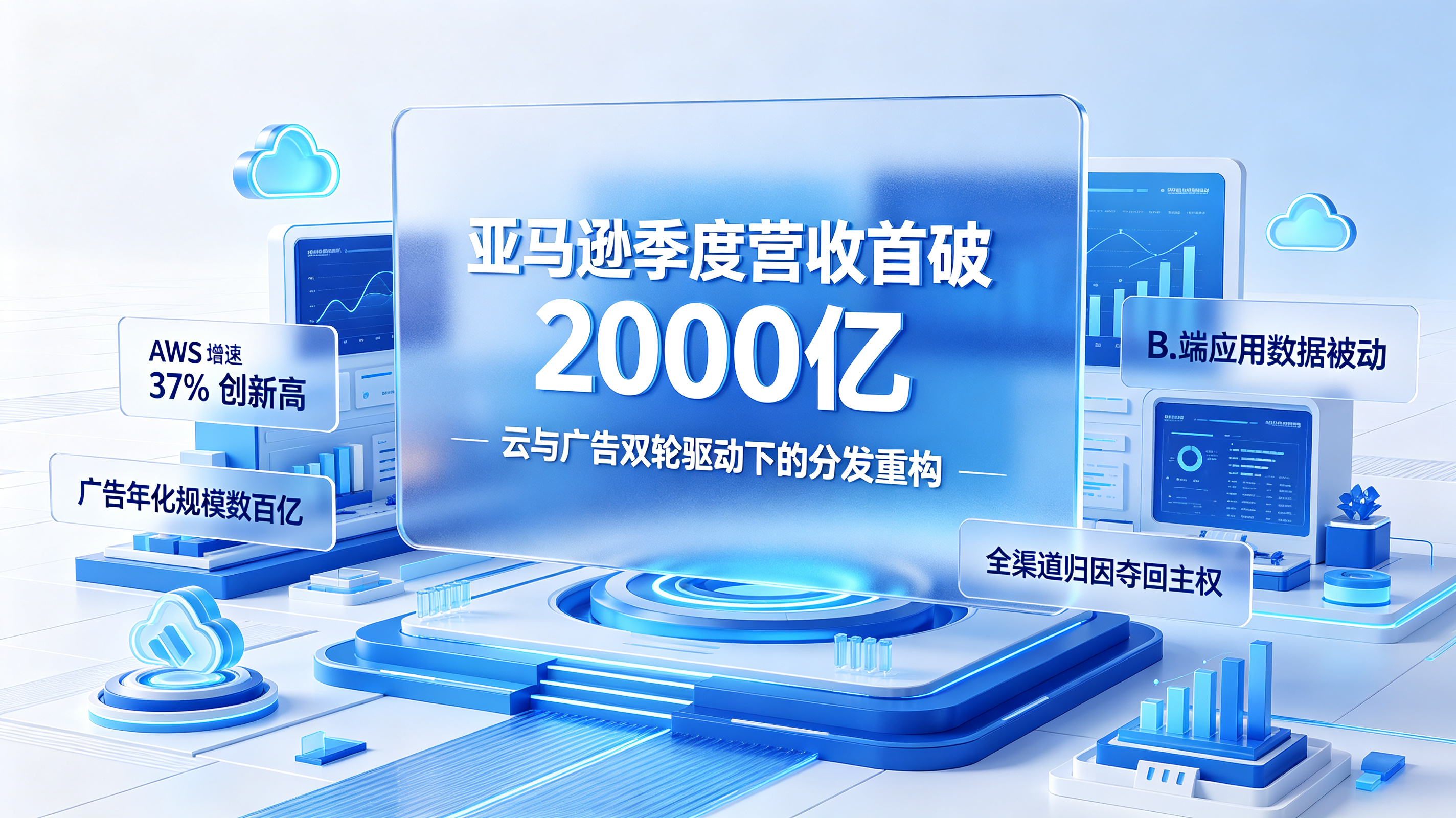 亚马逊季度营收破 2000 亿｜云与广告双轮驱动下的分发重构封面