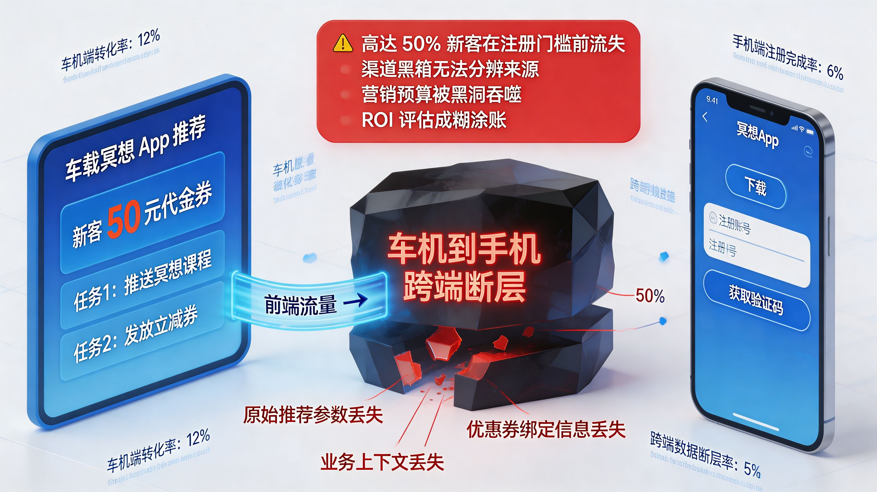 跨端流转断层|车机到手机的任务流与归因黑洞