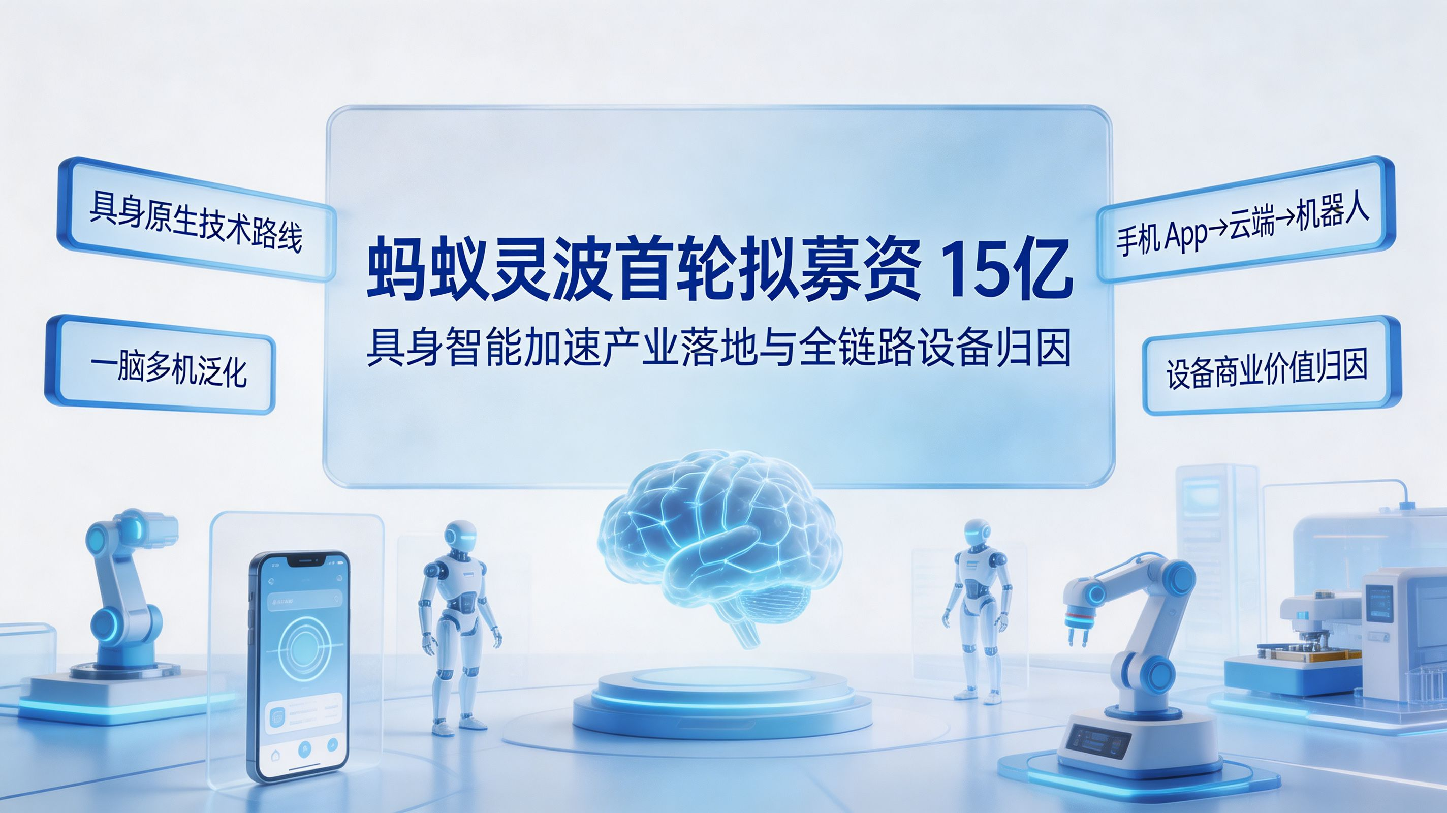 蚂蚁灵波融资15亿|具身智能落地与全链路归因封面