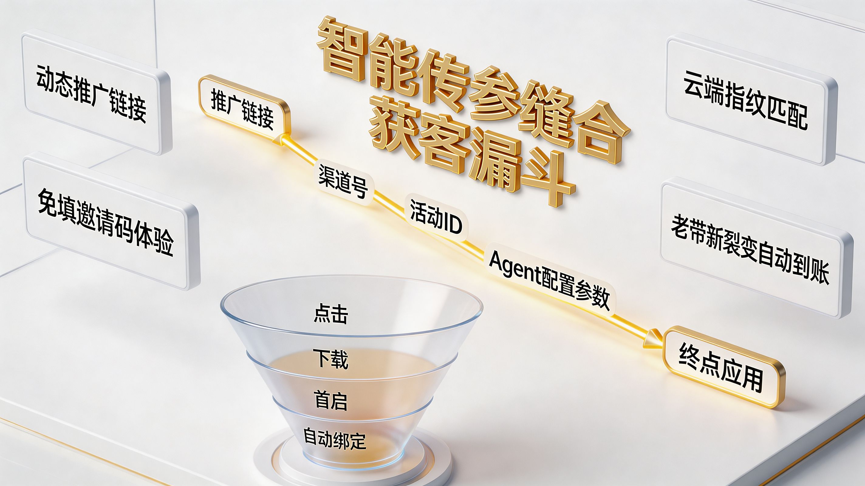 智能传参与免填邀请码|缝合获客漏斗的降维打击