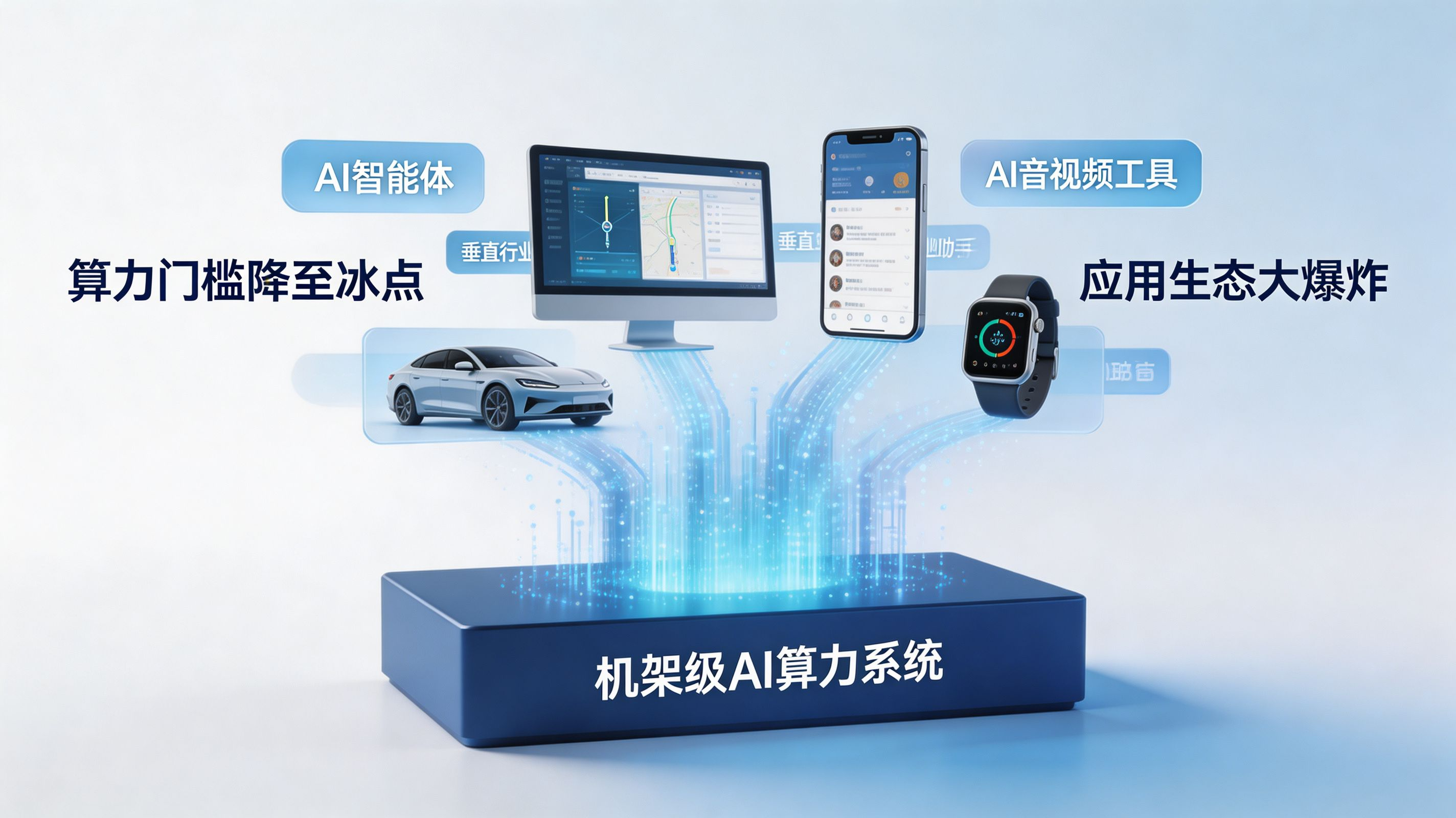 算力泛在化|从集中式算力中心到终端应用大爆炸