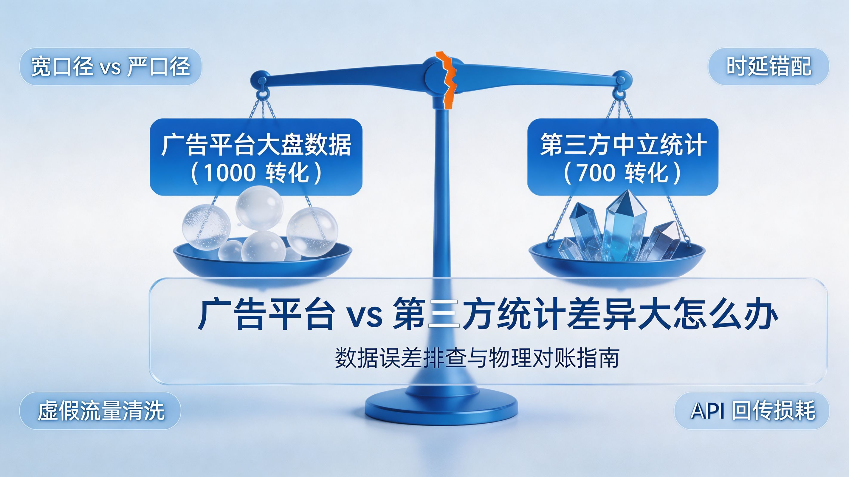 广告平台与第三方数据差异封面|数据误差排查指南