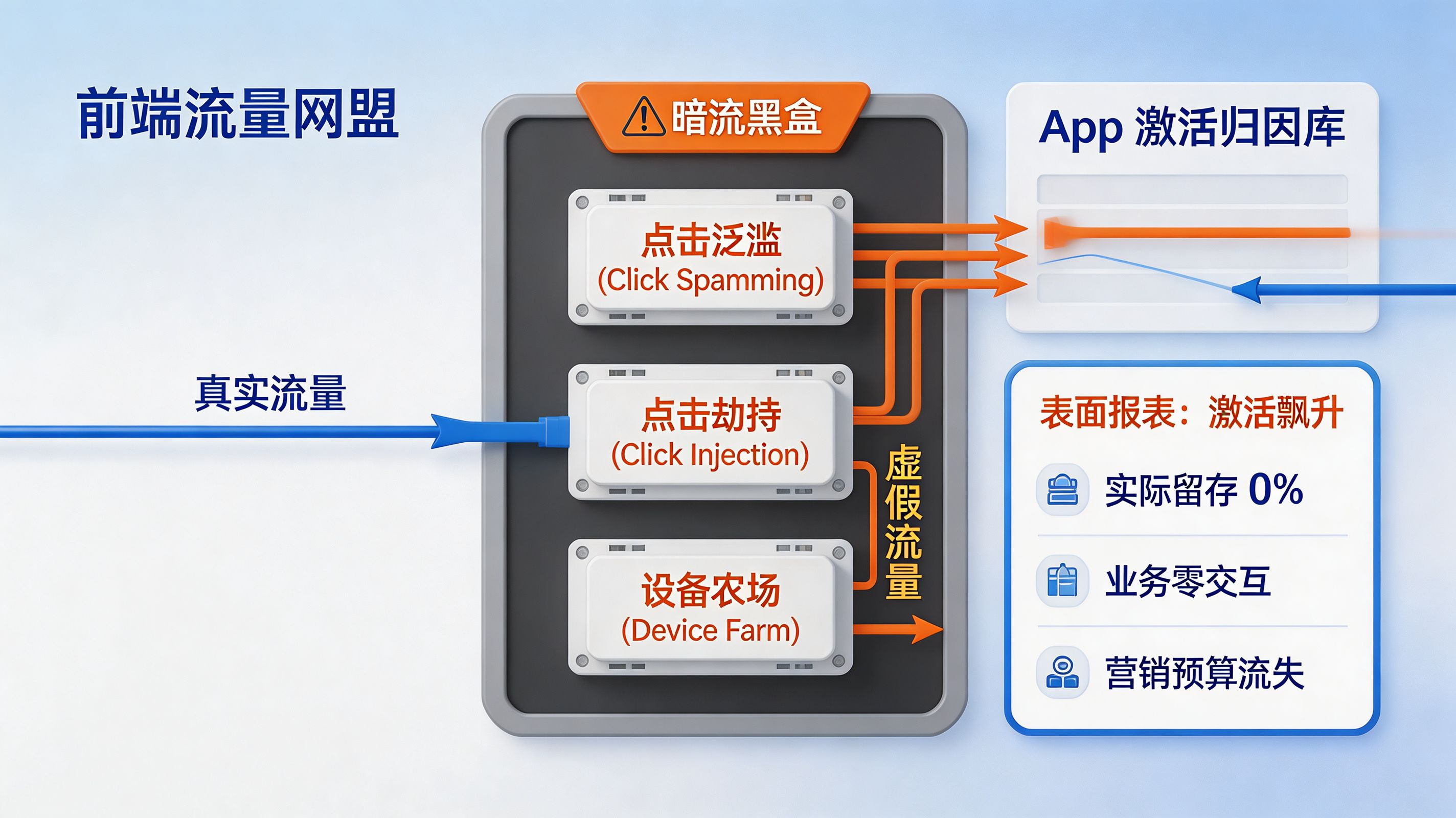 物理断层与归因失真|虚假流量如何骗取巨额预算