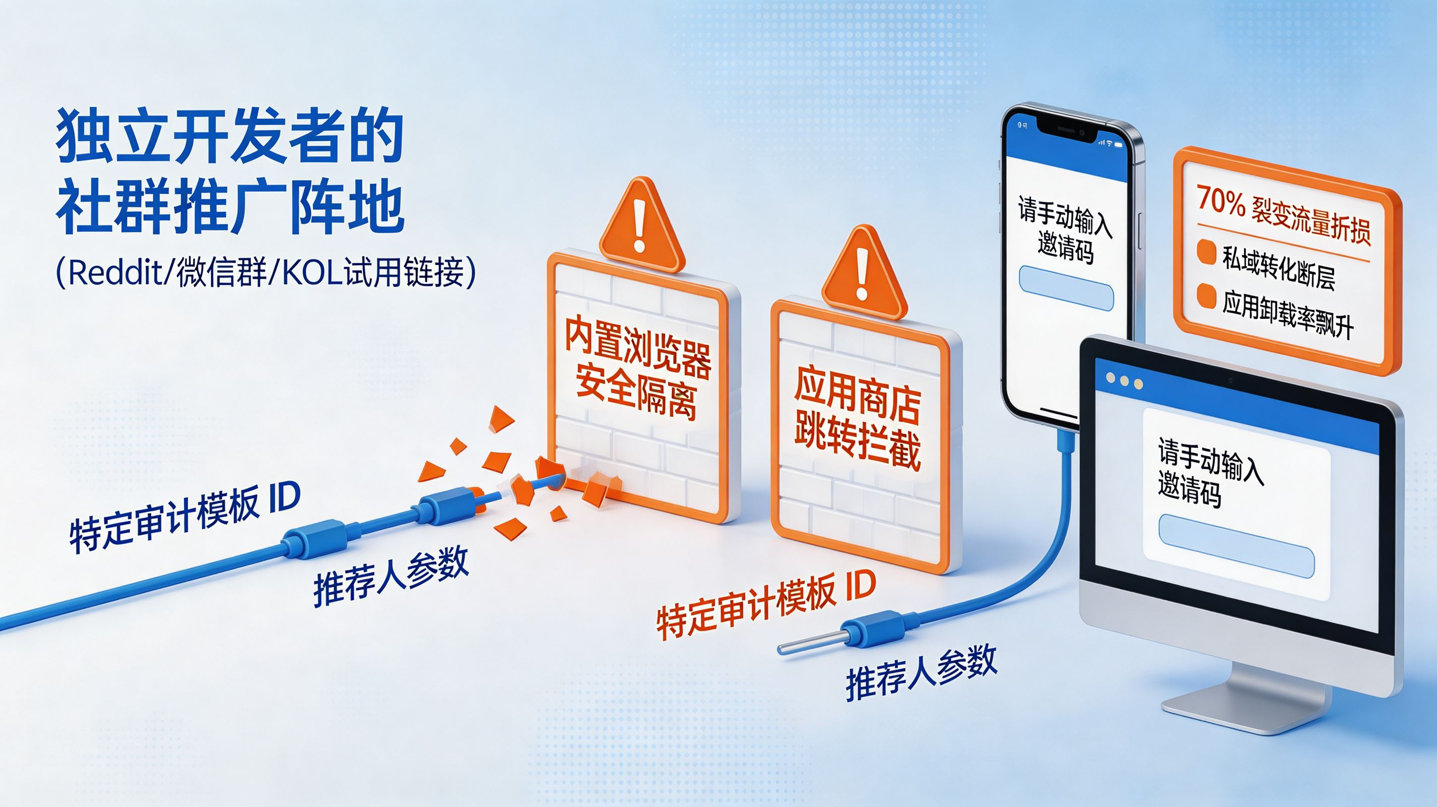 跨端跳转断点与流量黑洞|为什么本地智能体会死于分发