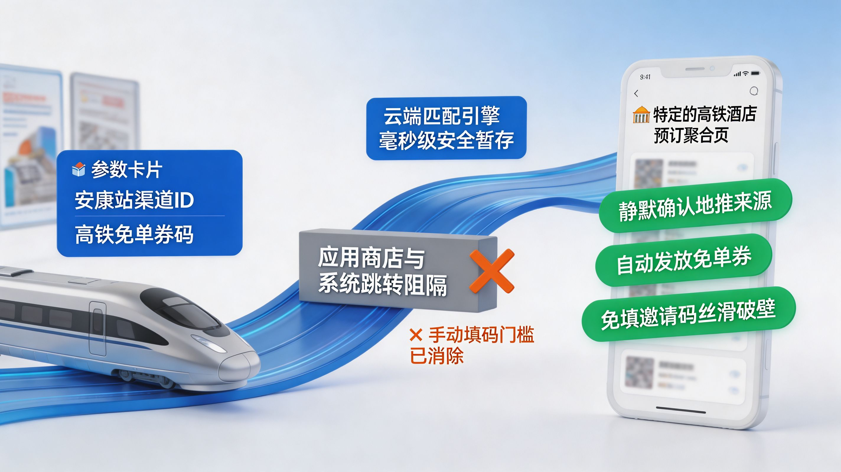 无感接续与免填码魔法｜线下流量直达私域业务的核心引擎