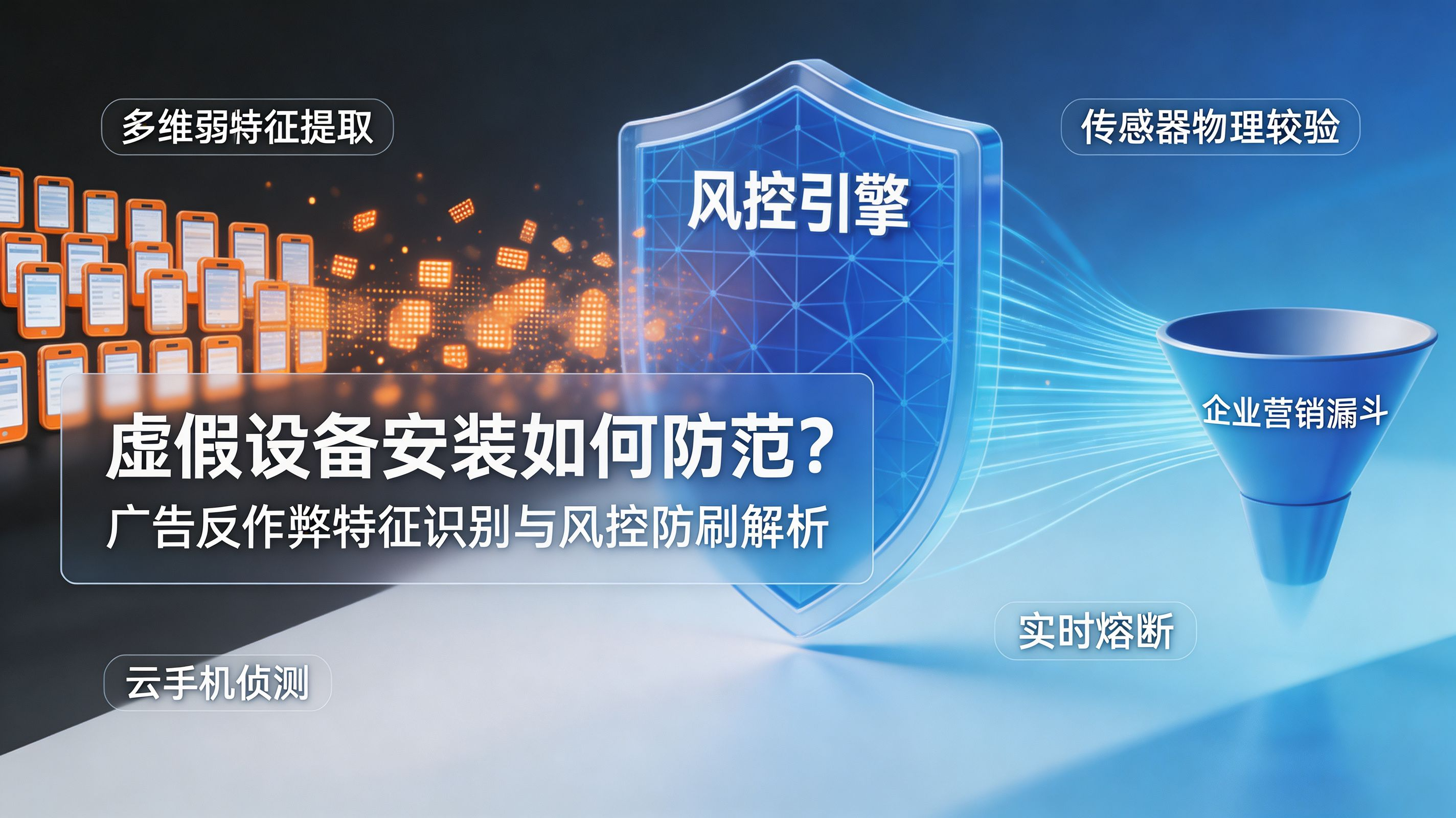 广告反作弊与虚假设备防范封面｜识别黑灰产的底层风控架构