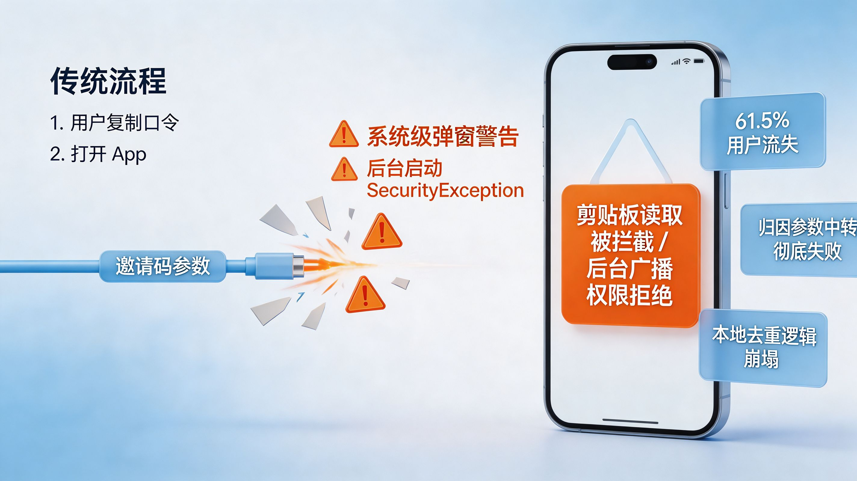 剪贴板与后台行为收紧|传统归因中转方案的系统性崩溃