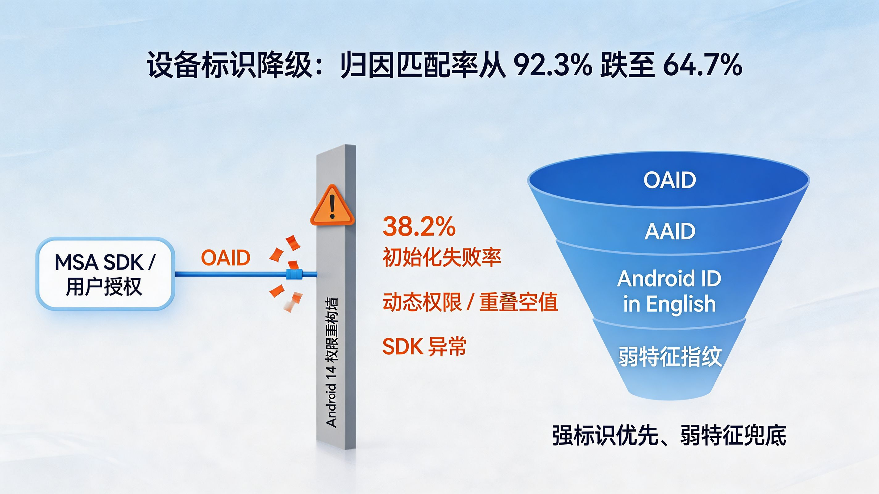 设备标识黑盒化|OAID 失效与归因匹配大面积失准