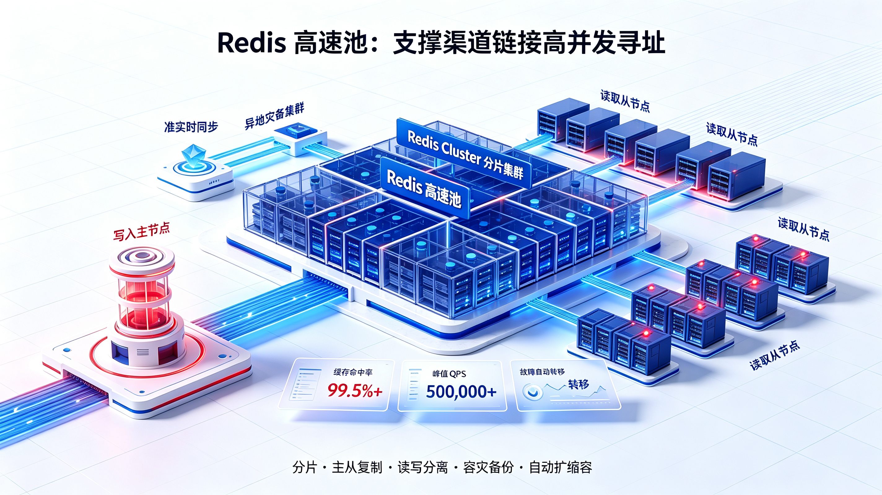 Redis 高速池与高并发渠道寻址架构