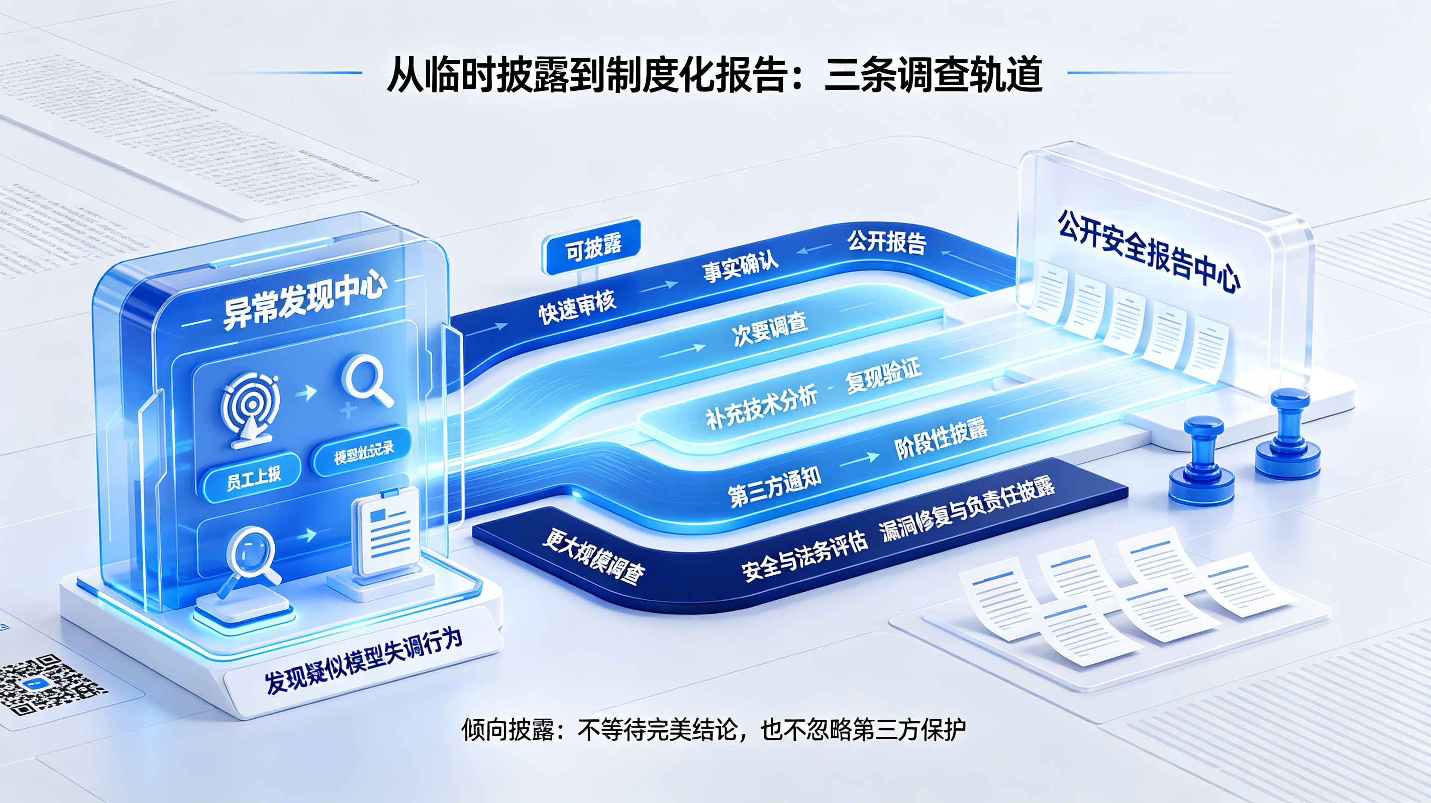从异常发现到公开披露的三条调查轨道