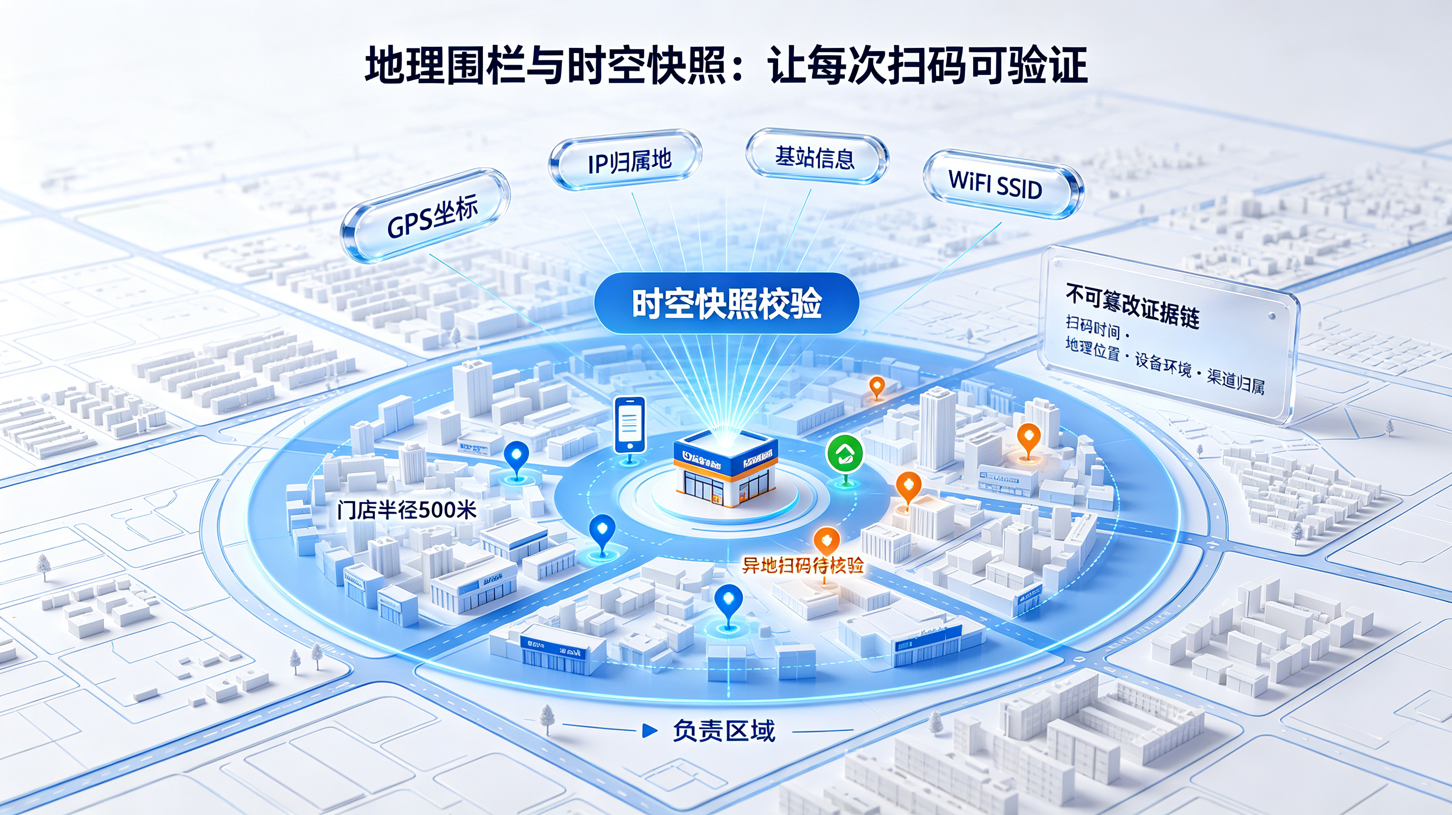 地理围栏与时空快照校验
