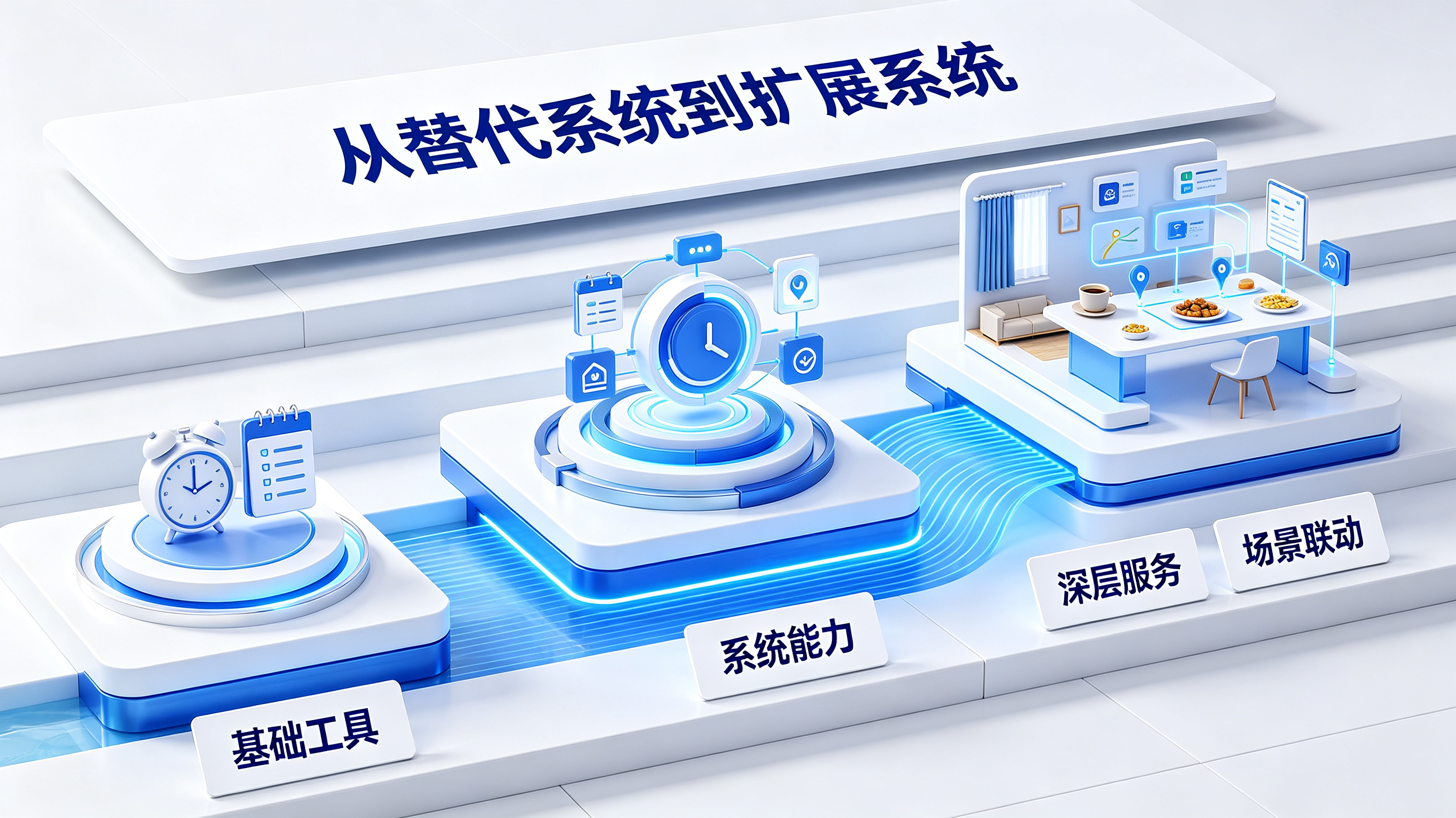 系统能力下沉与第三方 App 转型