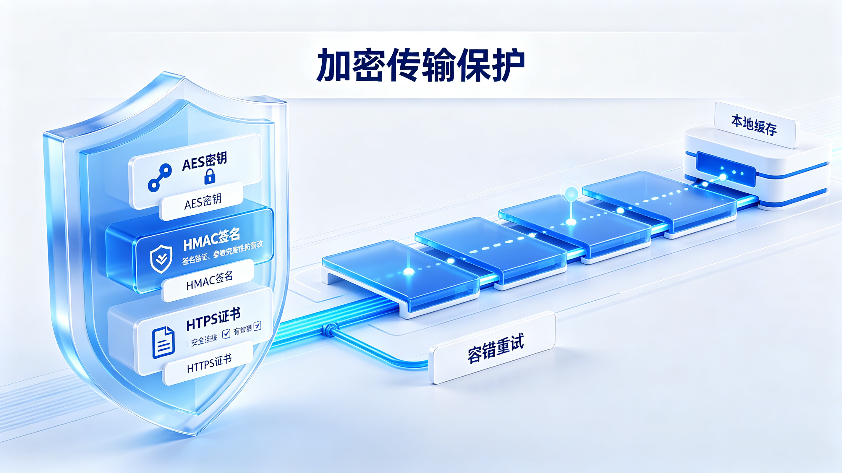 加密传输与容错重试机制