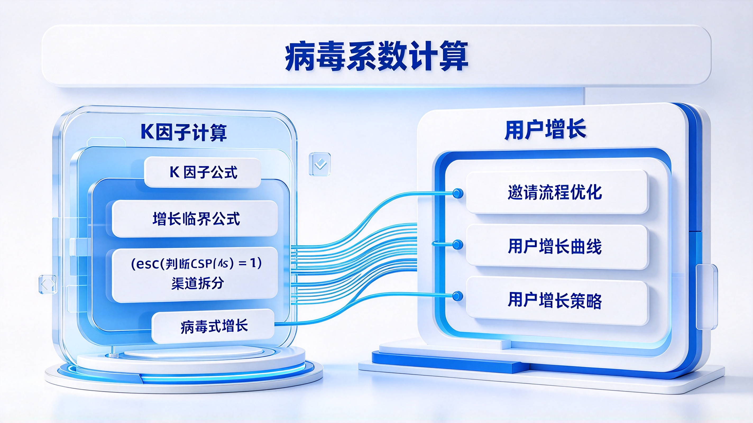 病毒系数计算与用户增长策略