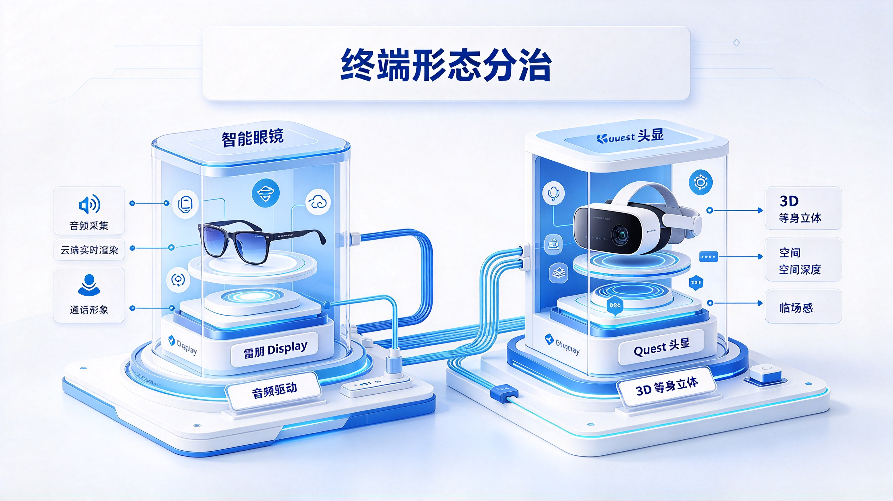 终端形态分治与渲染管线