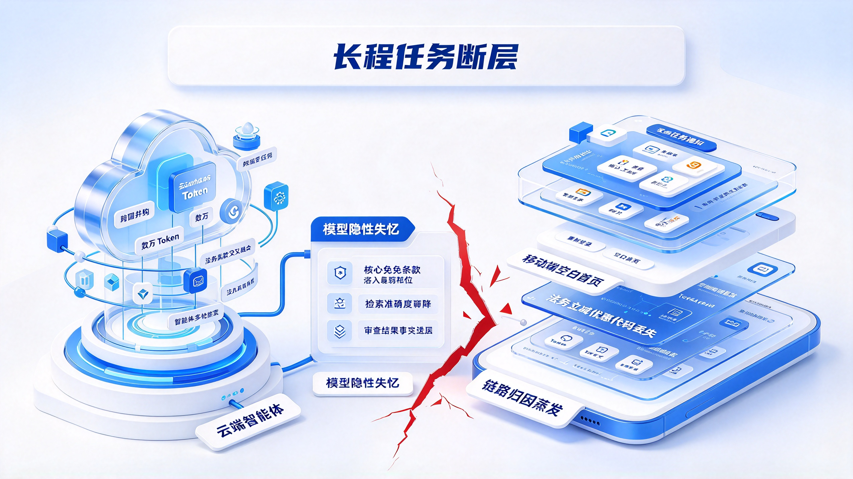 长程智能体失忆与跨端任务断层