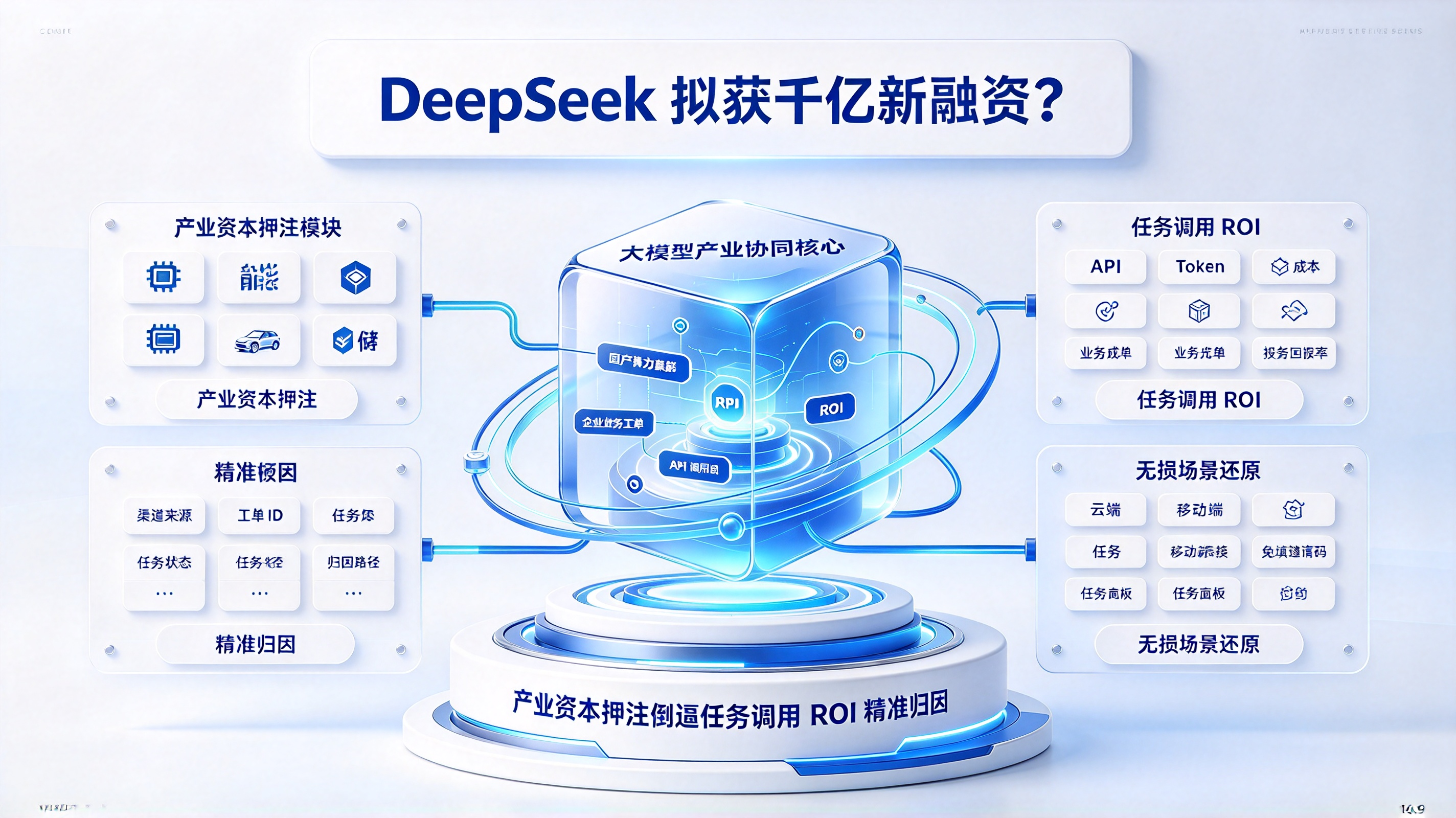 DeepSeek 千亿融资与 ROI 归因封面