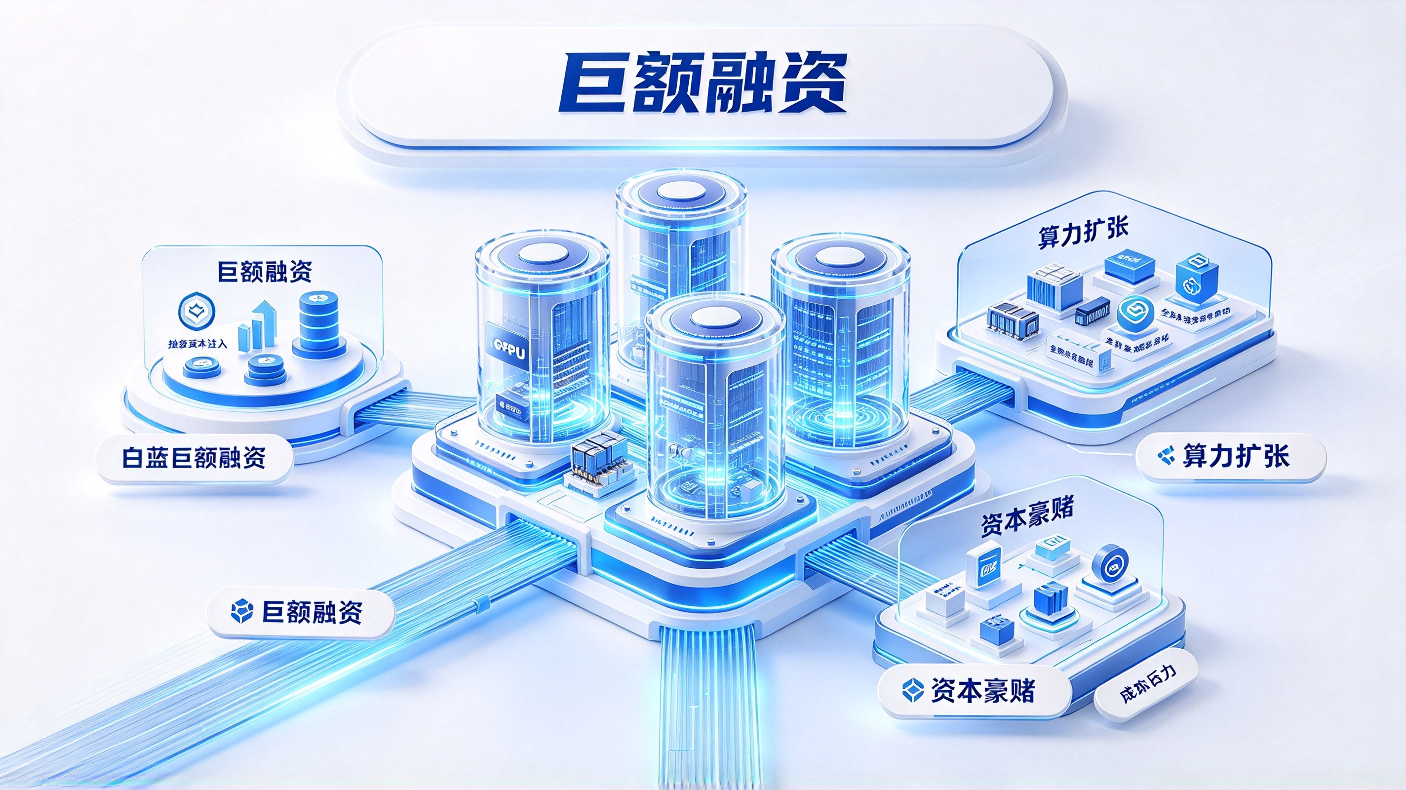 巨额融资与超级集群